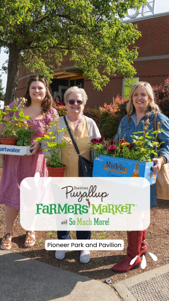 Join us today, 6/6 at the Puyallup Farmers' Market from 9am-2pm. We have over 145 participants that bring you the finest quality products. Also enjoy live music on-stage by Kage Dallas from 11am-1pm!
#NotJustAnyMarket #PuyallupFarmersMarket #WeGottaWholeLottaGoodGoinOn #ShopLocal #FarmFresh