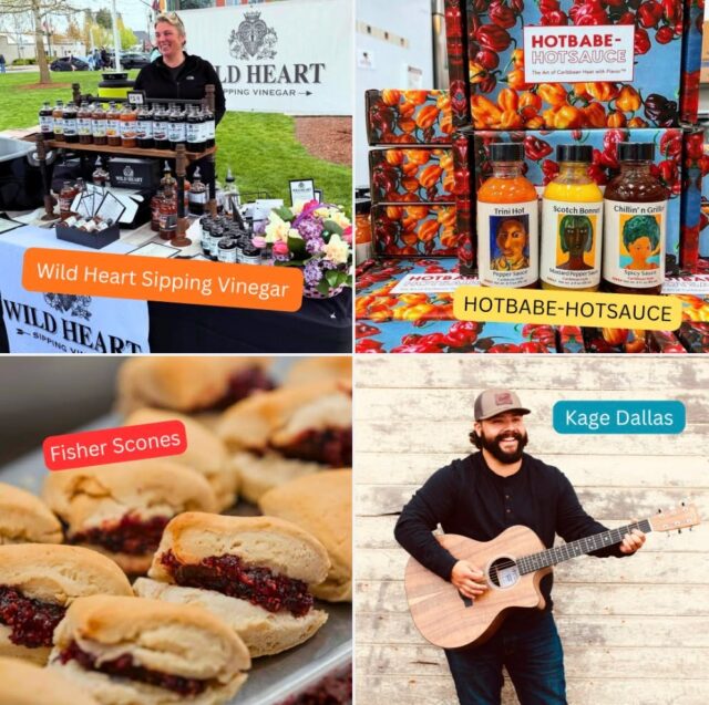 LAST DAY OF THE MARKET SEASON! Join us this Saturday from 9am-2pm for the 10/11 Market experience. You will find over 135 participants including:

🌟  @wildheartsippingvinegar offering world-class sipping vinegars that are both delicious and nutritious.
🌟  @hotbabehotsauces with a variety of Caribbean and fruit based organic hot sauces.
🌟  @fisherscones serving iconic freshly prepared hot scones filled with butter and jam (need we say more?).

You will also discover a marketplace full of farmers offering meat, seafood, freshly harvested fruits and vegetables, and beautiful flower bouquets; a curated collection of talented artists and crafters; food artisans selling small batch artisanal foods, and chefs creating freshly prepared meals for on-site enjoyment. From 11am-1pm you can also enjoy live music featuring local musician Kage Dallas! 

Don't miss out on this weekly gathering in downtown Puyallup's beautiful Pioneer Park and Pavilion!  As always, leashed dogs are welcome outdoors and admission is free.

Curious to see who will be joining us this week? Our Market map that includes both the list of participants and their booth locations can be found at puyallupfarmersmarket.com/market-experience.

Interested in knowing more about the Market? Explore our website at puyallupfarmersmarket.com!

Save the Date! The Holiday Market is December 6th, featuring 65 of your favorite seasonal Market vendors! 

#NotJustAnyMarket #PuyallupFarmersMarket #WeGottaWholeLottaGoodGoinOn #ShopLocal #FarmFresh